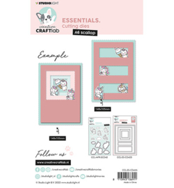 CCL-ES-CD425 - Scalloped Square Essentials nr.425