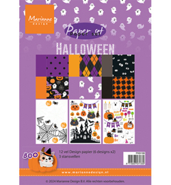 PK9198 Marianne DesignPaper Set  Halloween