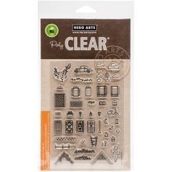 HA-CL955 Hero Arts Clear Stamps Home Sweet Home