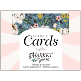 660773 American Crafts A2 Cards W/Envelopes Maggie Holmes Market Square