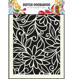 470.715.010 Dutch Doobadoo - Mask Art Stencils Flower Swirl
