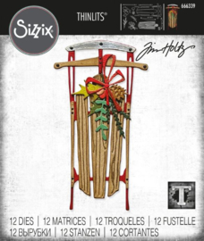 666339 Thinlits Die by Tim Holtz Vintage Sled