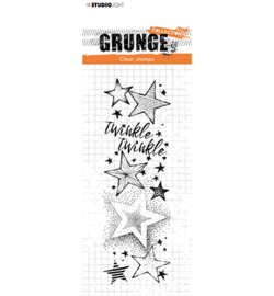 SL-GR-STAMP98 StudioLight Clear Stamp Twinkle Twinkle Stars Grunge nr.98