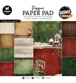 SL-GR-DPP328 StudioLight SL Designer Paper Pad Paper elements Grunge Collection nr.327