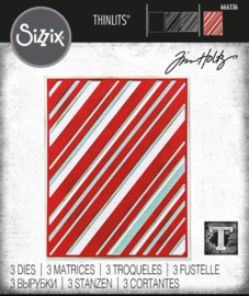 666336 Thinlits Die by Tim Holtz Layered Stripes