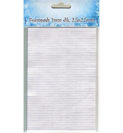 Foampads mini 2,5x2,5 mm x 1 mm