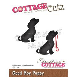 561324 CottageCutz Dies Good Boy Puppy 2.6"X2.8"