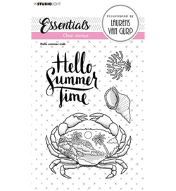 BL-ES-STAMP254 Hello summer crab Essentials nr.254