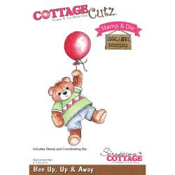 465465 CottageCutz Stamp & Die Set Up, Up & Away