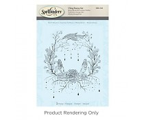 DSC-045 Spellbinders Floral Wreath 3D Shading Stamp