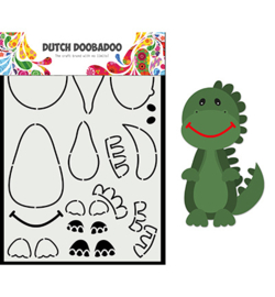 470.784.014 Dutch DooBaDoo Card Art Built up Dino