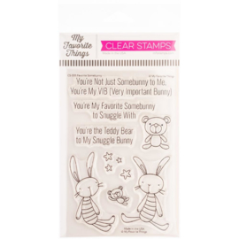 CS555 My Favorite Things Clear Stamps Favorite Somebunny 4"X6"