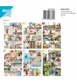 6013/0344 Knipvellen Set Summer greetings