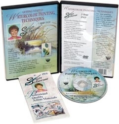 457441 Susan Scheewe 2-Hour Painting DVD Watercolor Techniques