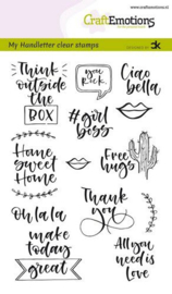 130501/1817 CraftEmotions clearstamps A6 - handletter - Quotes 2 Carla Kamphuis