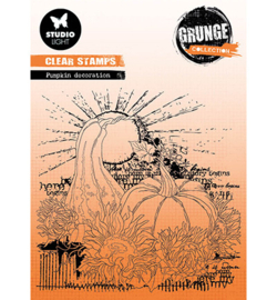 SL-GR-STAMP454 StudioLight Pumpkins Grunge collection nr.454