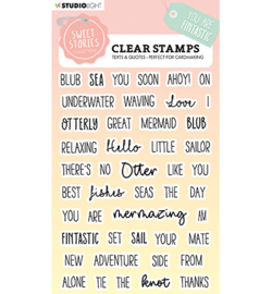 SL-SS-STAMP442 StudioLight Quotes small Fintastic Sweet Stories nr.442