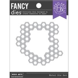 672531 Hero Arts Fancy Die Honeycomb