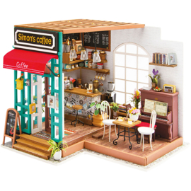 578921 DIY Miniatuur kamer, Koffiehoek, 19 cm, 22,6 cm, 19,4 cm