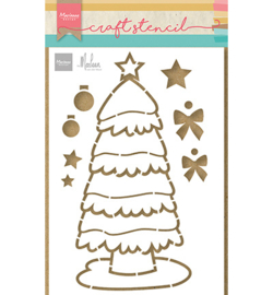 PS8133 Marianne Design Christmas tree by Marleen