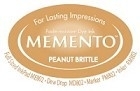 222127 Memento Full Size Dye Inkpad Peanut Brittle