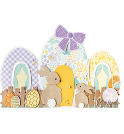 PS8155 Marianne Design Egg cottage by Marleen