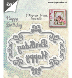 6002/1283 Cutting & embossing Filigraan frame