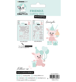 CCL-FR-CD271 - Festive Piggy Friendz nr.271