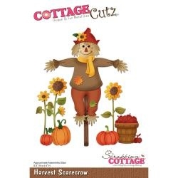 444044 CottageCutz Die Harvest Scarecrow, 5.5"X4.4"