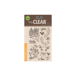 616267 Hero Arts Clear Stamps Staggering Branches 4"X6"