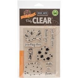 HA-CL943 Hero Arts Clear Stamps Color Layering Bouquet