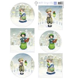 HK1715 Marianne Design Hetty's Snoesjes Winter City