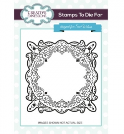 UMS696 Stamps To Die For Victoria Frame