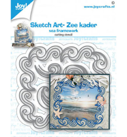6002/1478 Joy!Crafts Cutting & embossing Sketch Art Zee kader