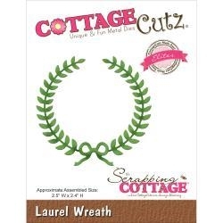 529702 CottageCutz Elites Die Laurel Wreath