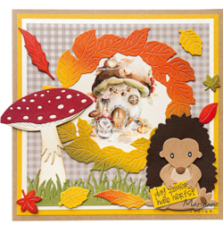 VK9613 Marianne Design Autumn leaves