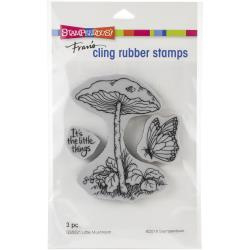 580539 Stampendous Cling Stamp Little Mushroom