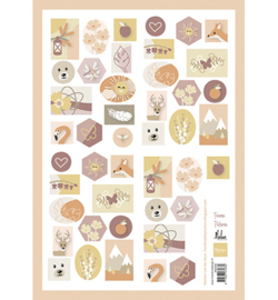 AK0098 Marianne Design Knipvel A4, Frame Pictures by Marleen