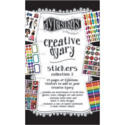 DYE60123 Dyan Reaveley's Dylusions Creative Dyary Sticker Book 2