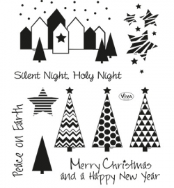 4003.145.00  Viva Clear Stamps Stille Nacht