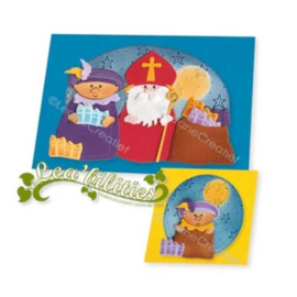 45.9228 Lea'Bilitie Cut And Embossing Die St. Nicholas Sinterklaas