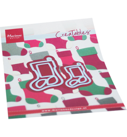 LR0733 Marianne Design Creatables  Christmas Stockings