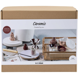 977886 Creativ Company Starter Hobbyset Keramiek, diverse kleuren