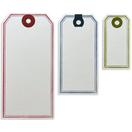 666065 Sizzix Thinlits Die Framed Tags by Tim Holtz