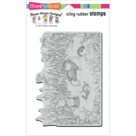 654050 Stampendous House Mouse Cling Stamp Pool Play