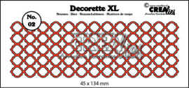 115634/2502 Crealies Decorette XL no. 02 Bogen