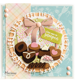 COL1528 Marianne Design Collectables Chocolates by Marleen
