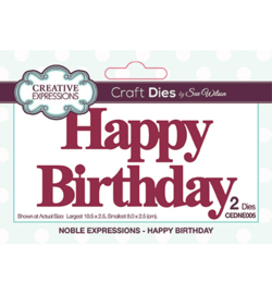 CEDNE005 Creative Expressions Happy Birthday