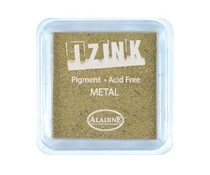 19120 Aladine Inkpad Izink Pigment Metal Gold