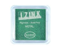 19131 Aladine Inkpad Izink Pigment Metal Light Green